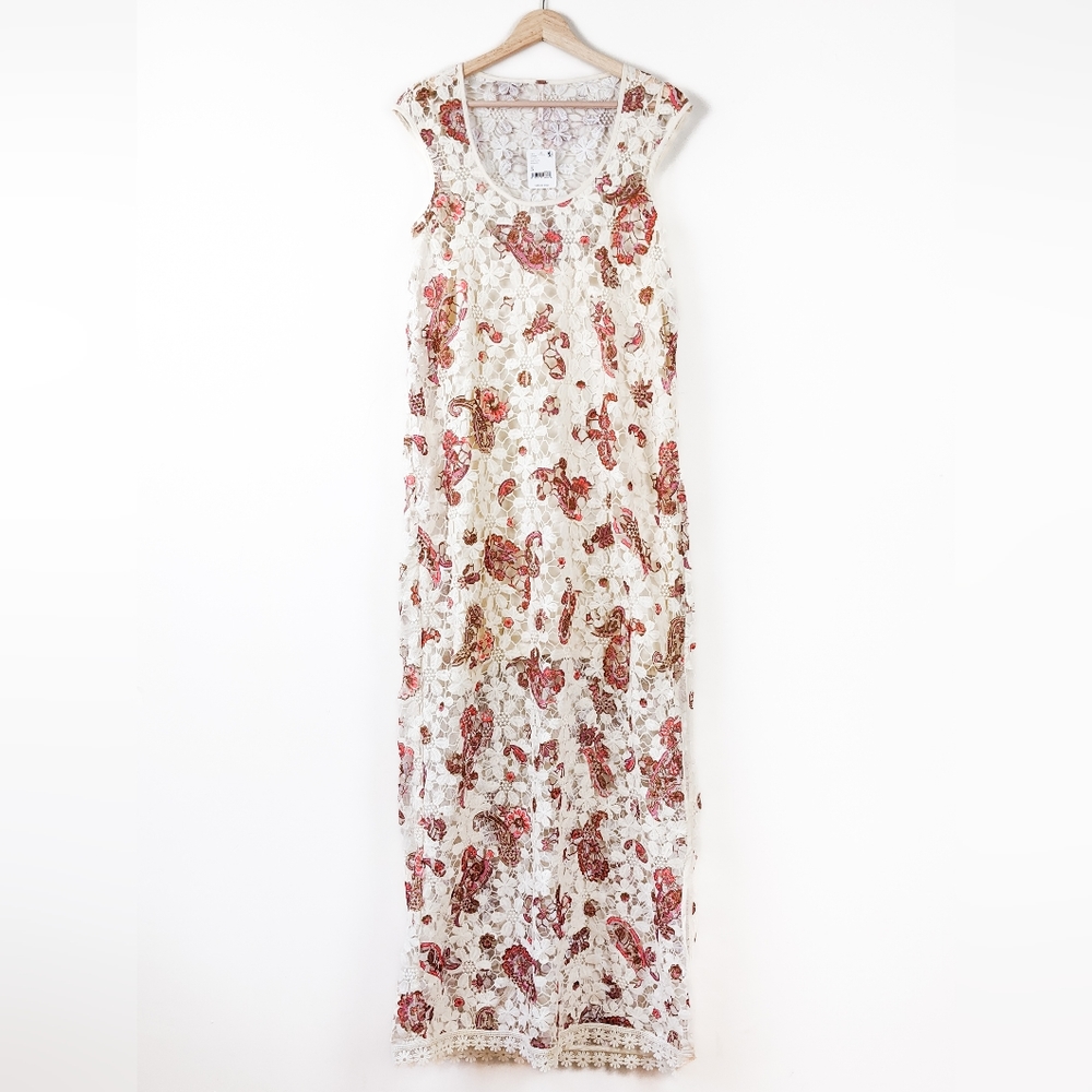 NWT Free People Lilly Lace Maxi Dress